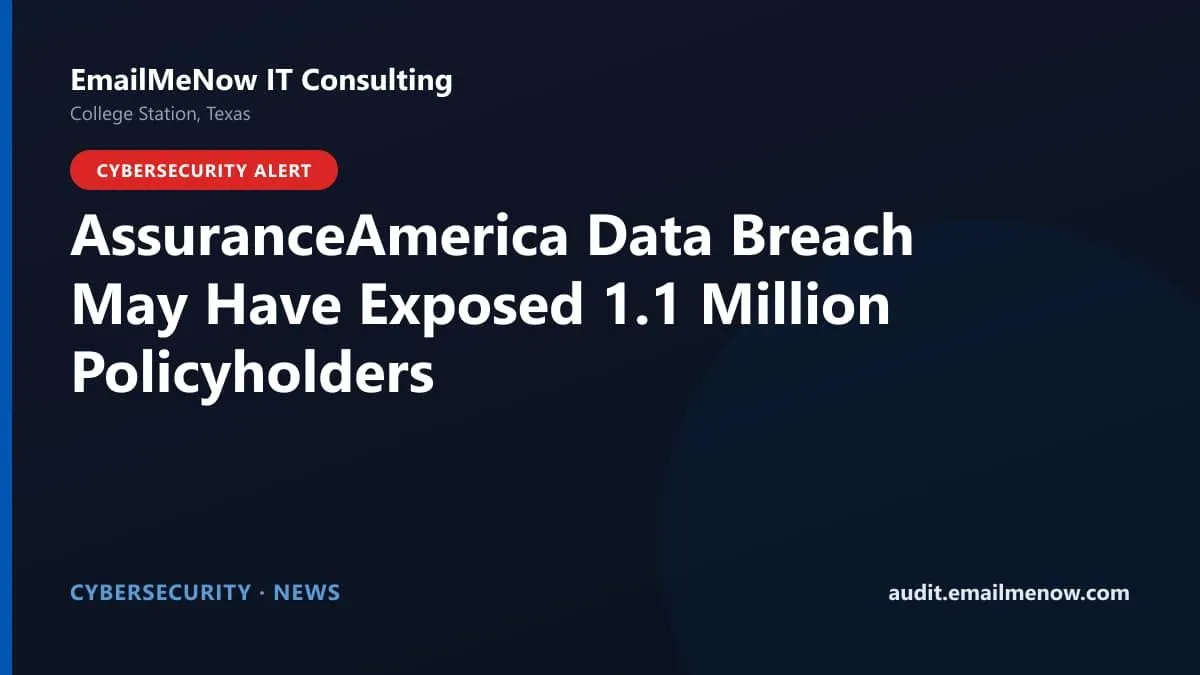 AssuranceAmerica auto insurance data breach affecting more than one million policyholders