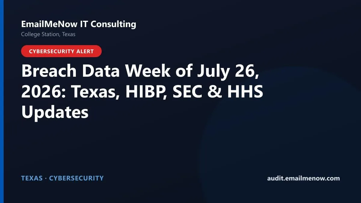 Multi-source breach data week of July 26, 2026