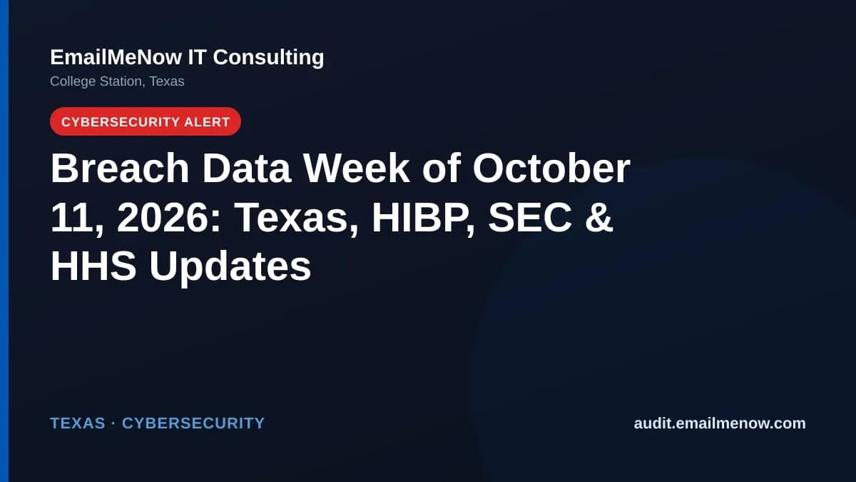 Multi-source breach data week of October 11, 2026