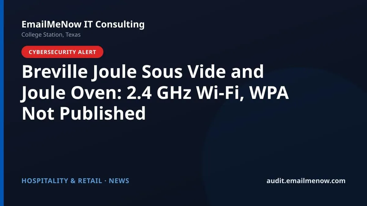 Breville Joule sous vide Wi-Fi