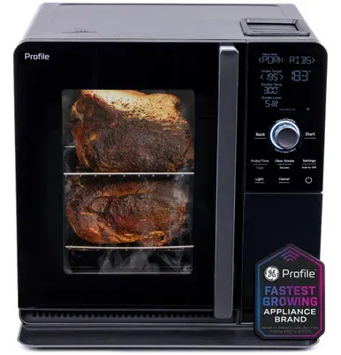 GE Profile Smart Indoor Pellet Smoker model P9SBAAS6VBB