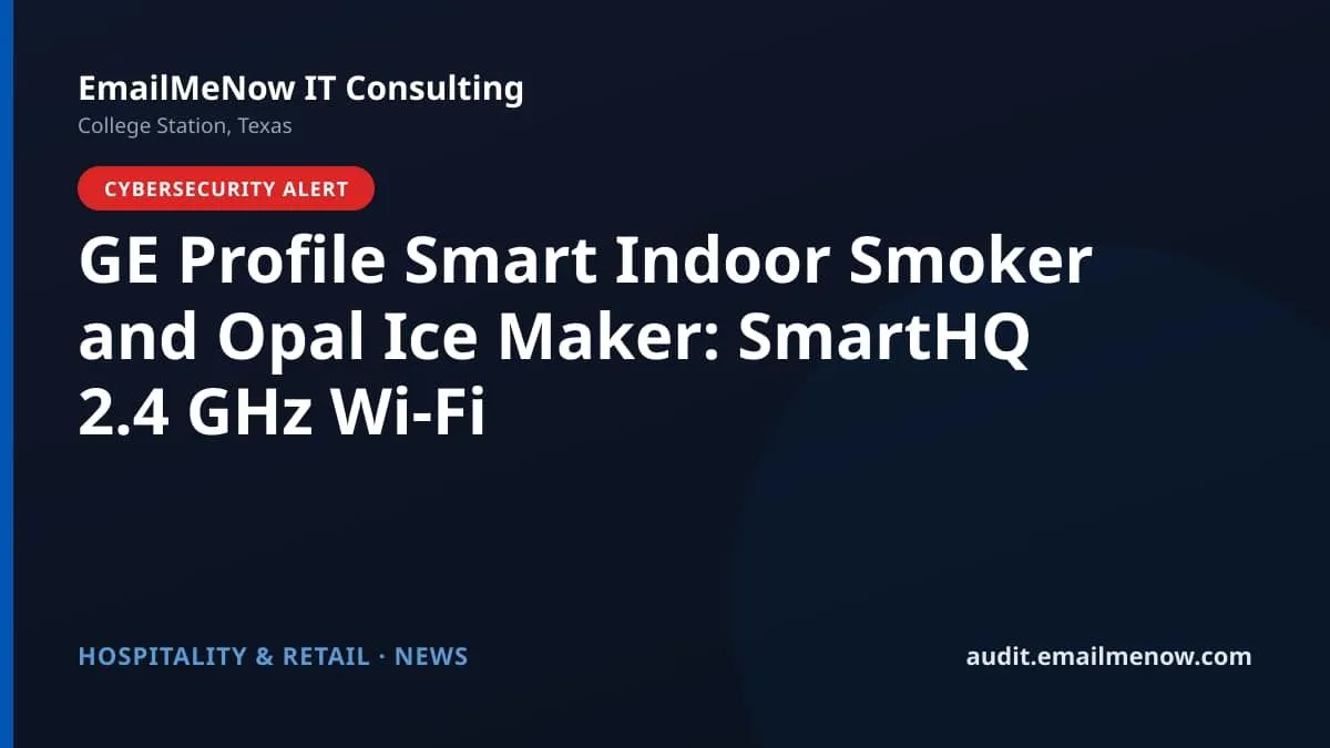 GE Profile Smart Indoor Smoker Wi-Fi