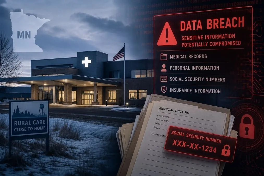 Lake Region Healthcare rural hospital data breach affecting Texas patients