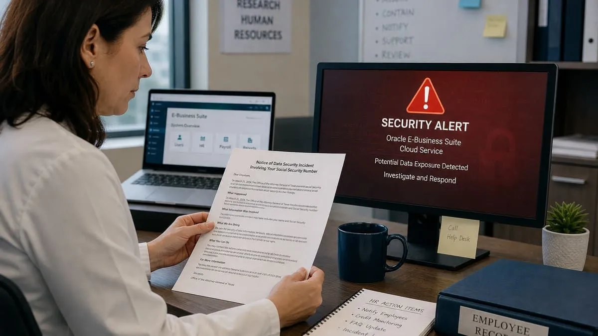 Parexel employee data exposure from Oracle E-Business Suite zero-day