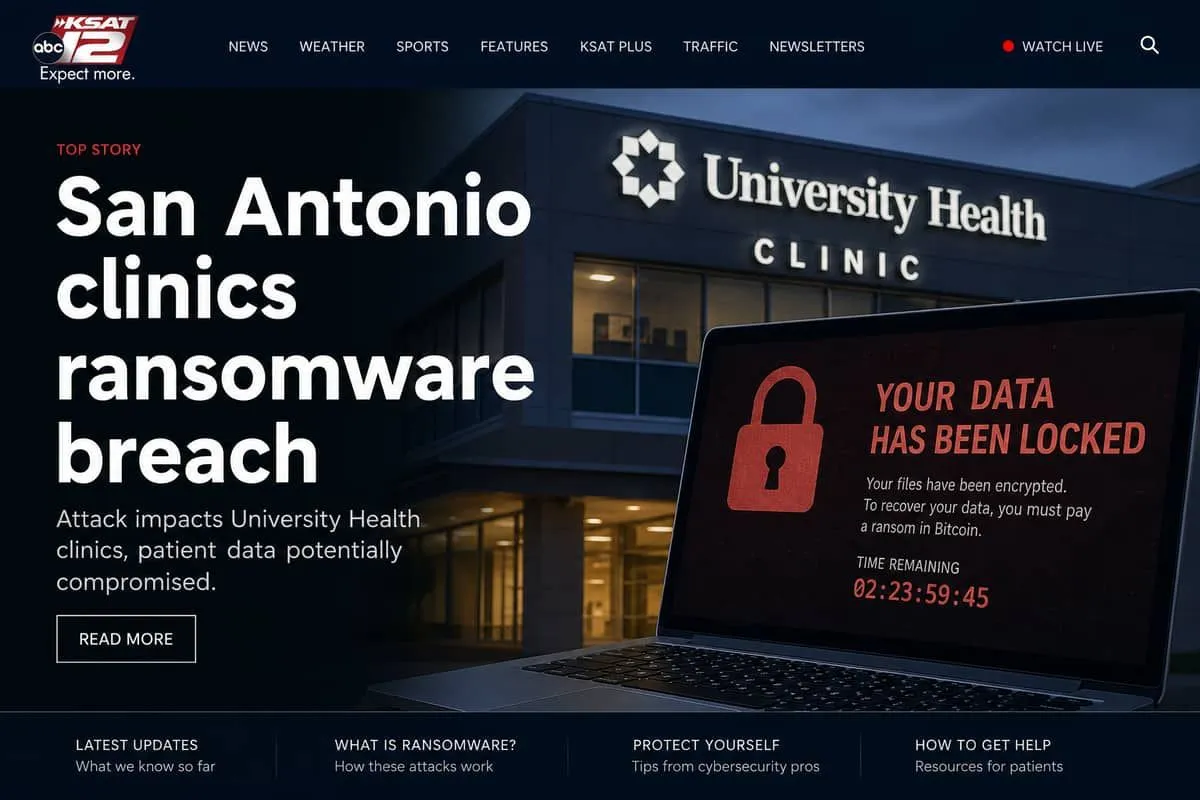 San Antonio healthcare clinics targeted by The Gentlemen ransomware group