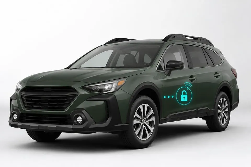 Representative Subaru Outback-style wagon in the STARLINK connected-vehicle class